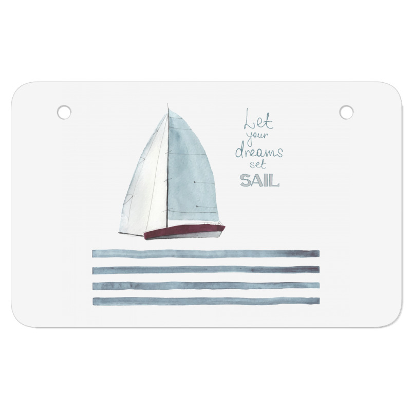 Sail Atv License Plate | Artistshot