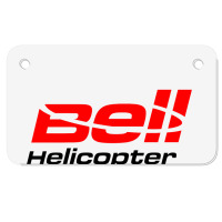 Bell Helicopter Textron Motorcycle License Plate | Artistshot