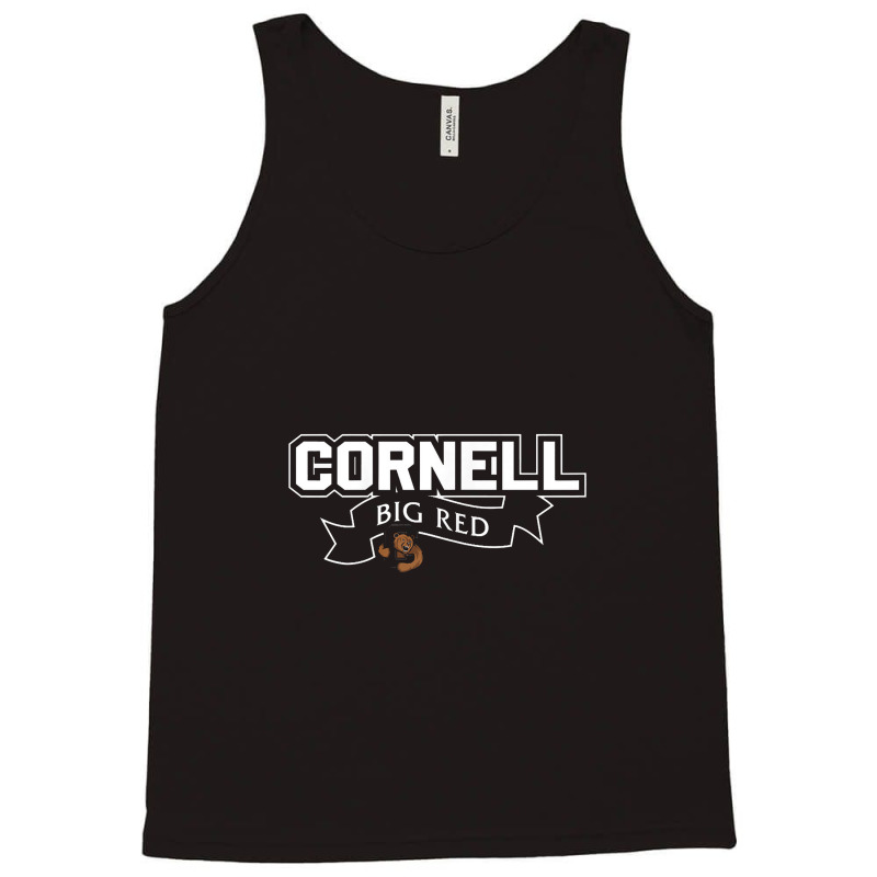 Womens Cornell Big Red Apparel Big Red Team Script Tank Top | Artistshot