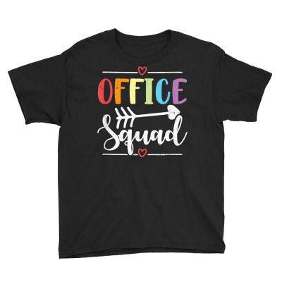 Office Squad School Secretary Administrative Assistant T Shirt Youth Tee Designed By Carsynnbastardi1