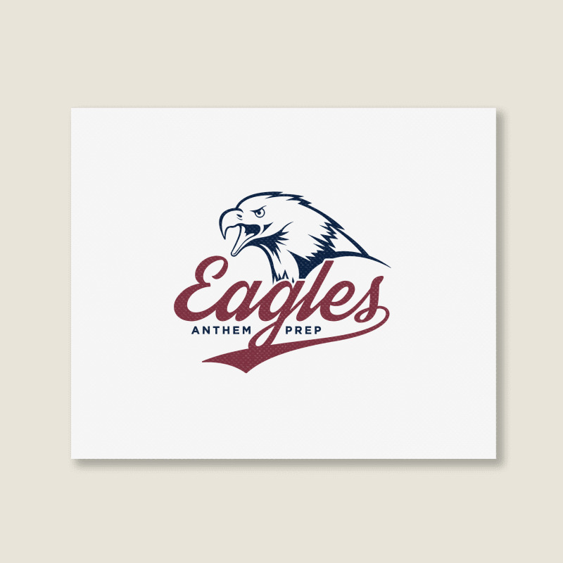 Anthem Preparatory Academy,anthem  Eagle Landscape Canvas Print | Artistshot