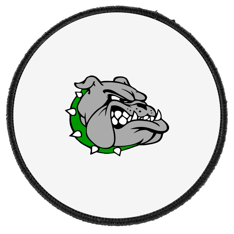 Ashville High School, Ashville Bulldogs Round Patch | Artistshot