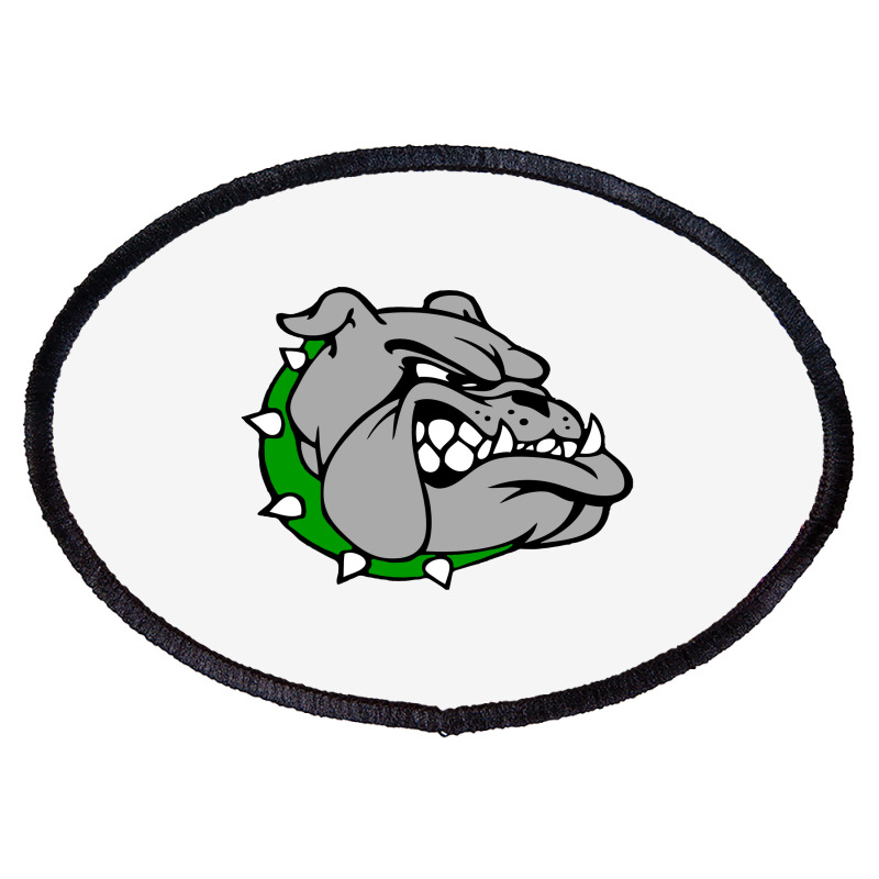 Ashville High School, Ashville Bulldogs Oval Patch | Artistshot