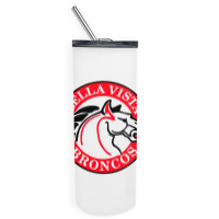 Bella Vista Private School,bella Vista Broncos Skinny Tumbler | Artistshot