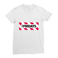 Tgi Frid Ays Logo13 Ladies Fitted T-shirt | Artistshot