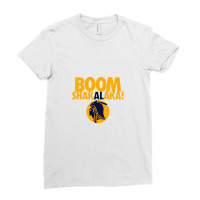 Boom Shakalaka Art Ladies Fitted T-shirt | Artistshot