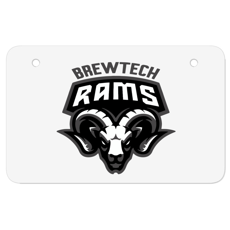 Brewbaker Technology Magnet High School Atv License Plate | Artistshot