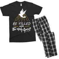 Womens Be Filled With The Holy Spirit Conversion Of Paul Pentecost V N Men's T-shirt Pajama Set | Artistshot