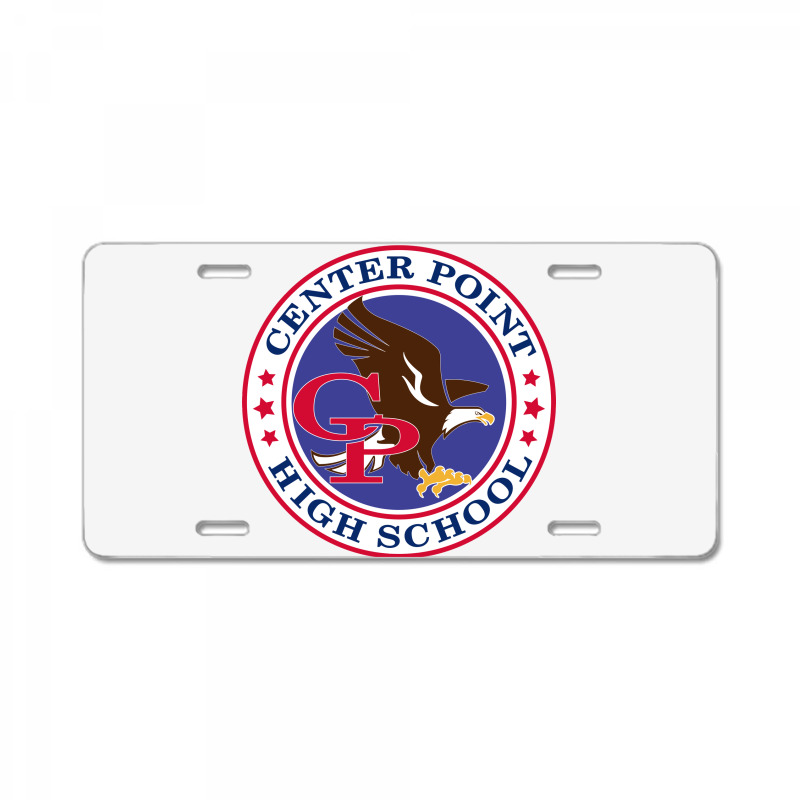 Center Point High School License Plate | Artistshot