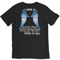My Father In Law Is My Guardian Angel V-neck Tee | Artistshot