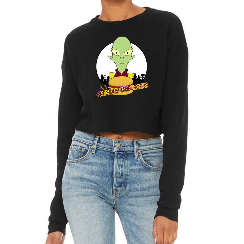 Precious Hamburgers Cropped Sweater by dransa | Artistshot