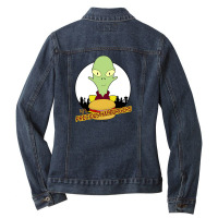 Precious Hamburgers Ladies Denim Jacket | Artistshot