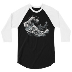 new waves 3/4 Sleeve Shirt | Artistshot