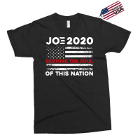 Joe Biden 2020 Restore The Soul Of This Nation American Flag Exclusive T-shirt | Artistshot