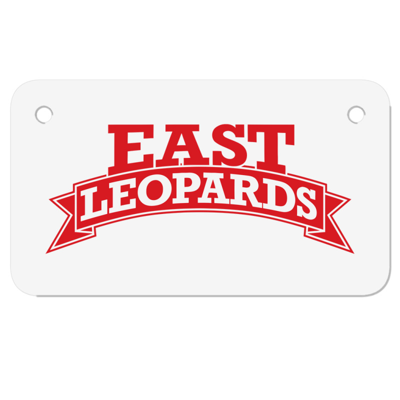 East High School Motorcycle License Plate | Artistshot