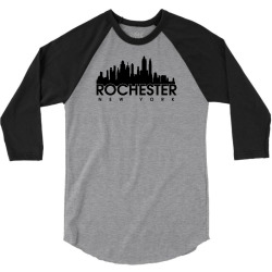 rochester new york 3/4 Sleeve Shirt | Artistshot