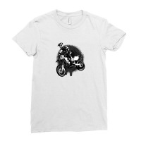 Motorcycle Ladies Fitted T-shirt | Artistshot