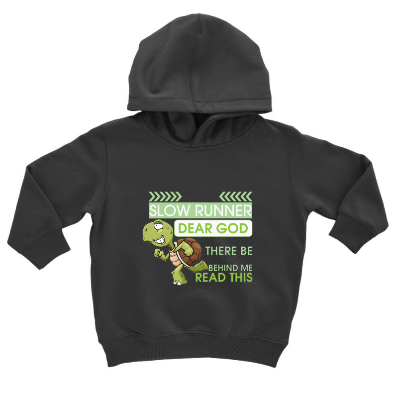 I Am A Slow Runner Vintage Turtle Lover Running Marathon Toddler Hoodie by hajarbor | Artistshot