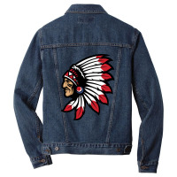 Tribal American Indian Men Denim Jacket | Artistshot