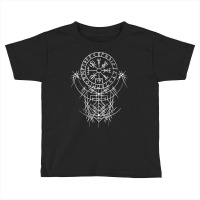 Vegvísir Viking Compass (on Back)   Vegvisir Vikings T Shirt Toddler T-shirt | Artistshot