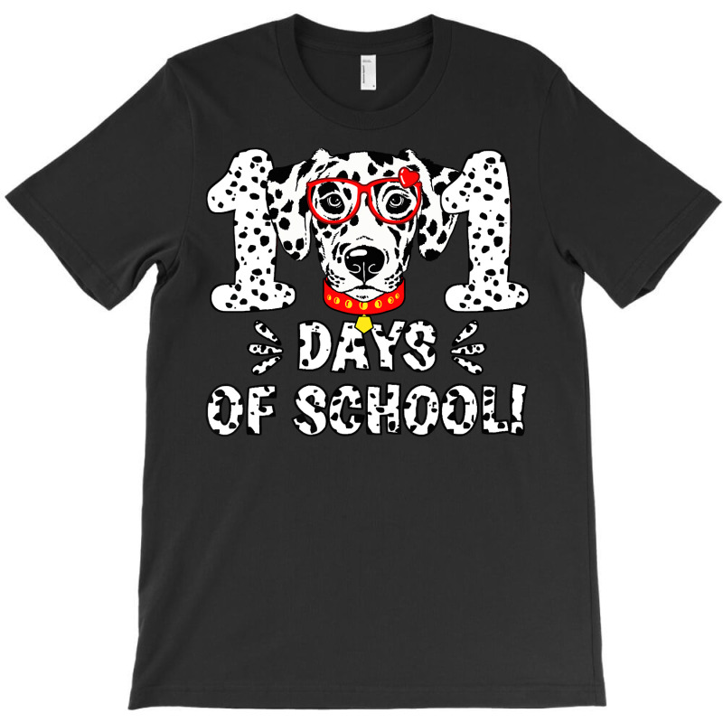 Dalmatian Funny Dog 101 Days Of School Dalmatian Dog Teacher 100th Day T-Shirt by offensejuggler | Artistshot