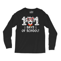 Dalmatian Funny Dog 101 Days Of School Dalmatian Dog Teacher 100th Day Long Sleeve Shirts | Artistshot