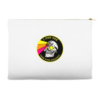 Skull Pop Art Accessory Pouches | Artistshot