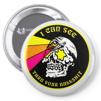 Skull Pop Art Pin-back Button | Artistshot