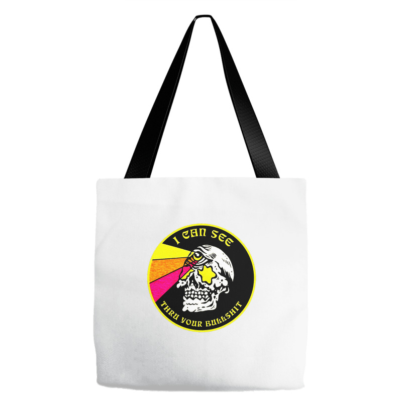 Skull Pop Art Tote Bags by zig street | Artistshot