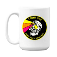 Skull Pop Art 15 Oz Coffee Mug | Artistshot