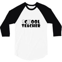 school teacher 3/4 Sleeve Shirt | Artistshot