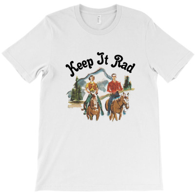 Keep It Rad [tw] T-shirt Designed By J.oshgro Bandot