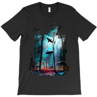 Shark Forest T-shirt | Artistshot