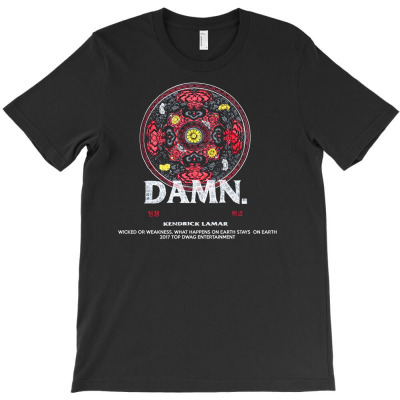 Kendrick Lamar Damn Back [tb] T-shirt Designed By J.oshgro Bandot
