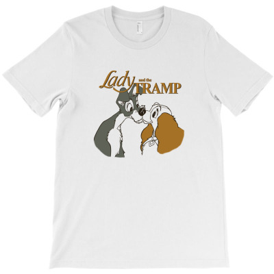 Lady And The Tramp T-shirt Designed By J.o.sh Grobandot