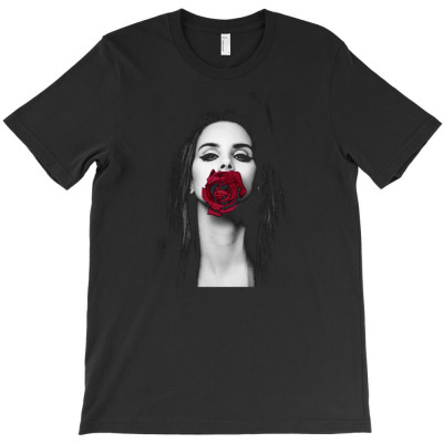 Lana Del Rey Rose [tb] T-shirt Designed By J.o.sh Grobandot