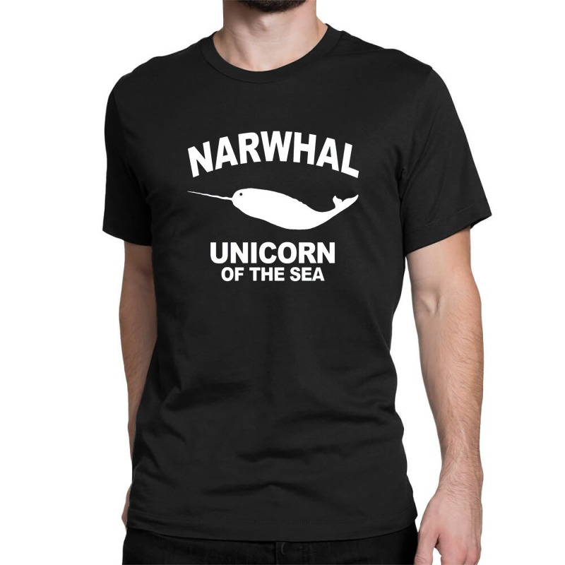 Narwhal Unicorn Of The Sea Classic T-shirt by gotlle | Artistshot