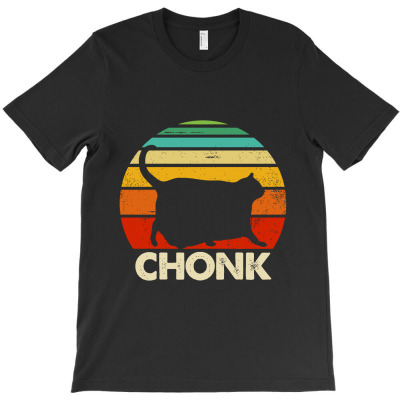 Chonk Cat Retro Vintage Essential T Shirt T-shirt Designed By Dian Sari