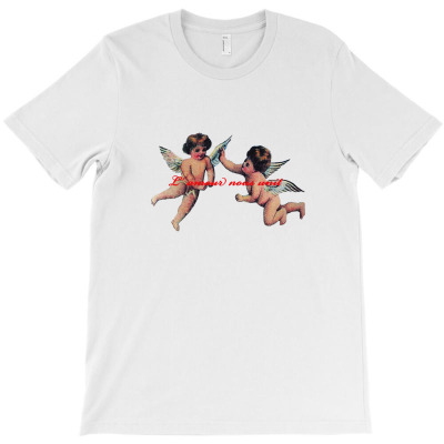 L Amour Nous Unit Baby Angel T-shirt Designed By Jos.h Grobandot
