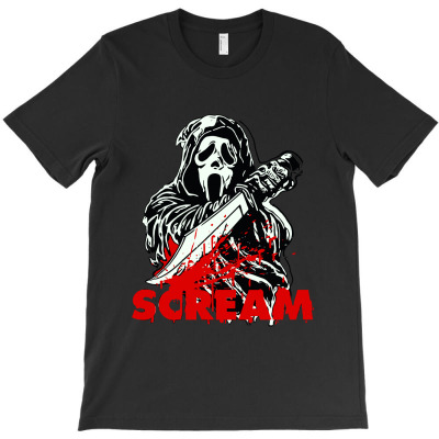 Ghostface Scream Mask Classic T Shirt T-shirt Designed By Dian Sari