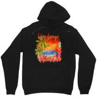 Key Largo Florida T  Shirt Key Largo Florida Keys Tropical Beach Sunse Unisex Hoodie | Artistshot