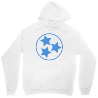 Titan S Blue Tri Star Classic Unisex Hoodie | Artistshot