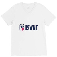 Uswnt V-neck Tee | Artistshot