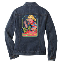 You Can Learn Sewing Ladies Denim Jacket | Artistshot