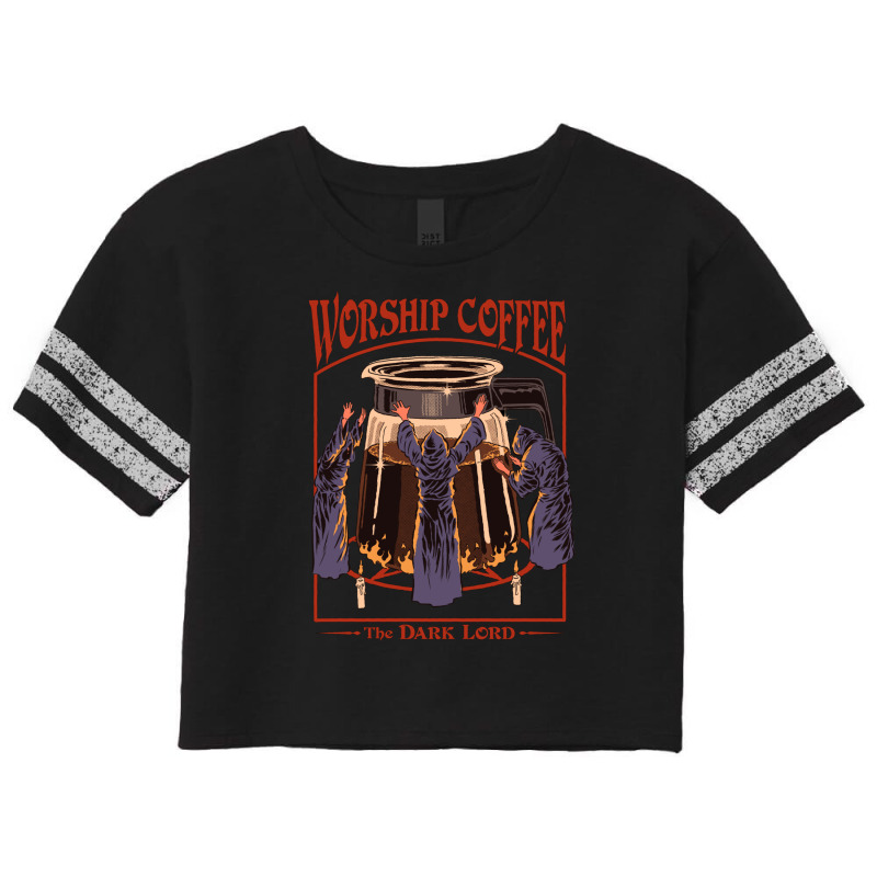 Worship Coffee Scorecard Crop Tee | Artistshot