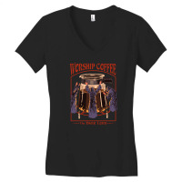 Worship Coffee Women's V-neck T-shirt | Artistshot