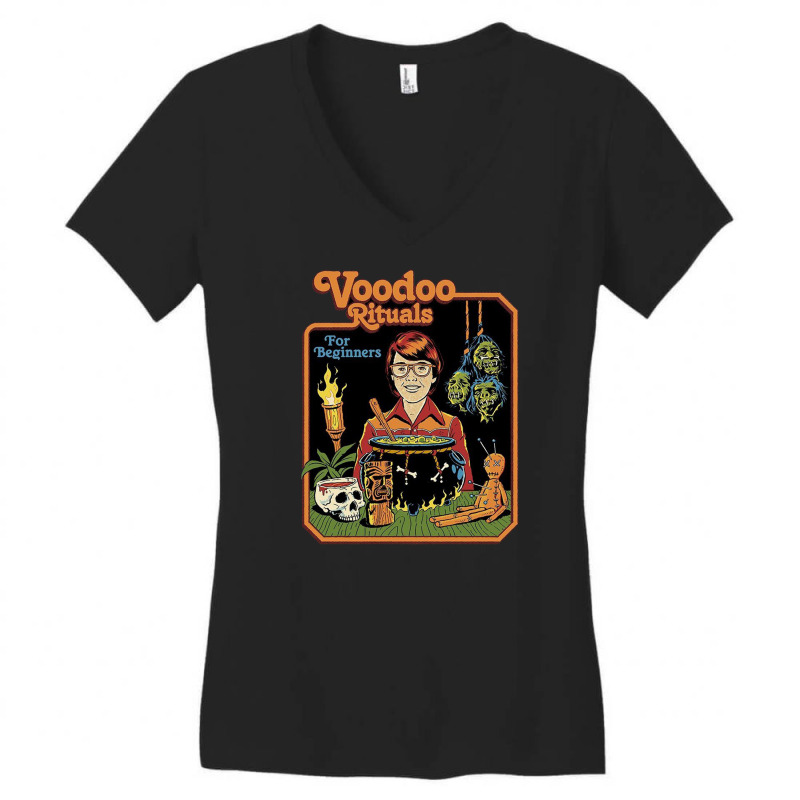 Voodoo Rituals For Beginners Women's V-neck T-shirt | Artistshot