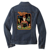 Voodoo Rituals For Beginners Ladies Denim Jacket | Artistshot