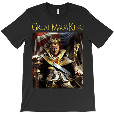 Trump Ultra Maga King T-shirt Designed By Heather Briganti