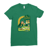 The Very Drunk Leprechaun Hardcover Ladies Fitted T-shirt | Artistshot